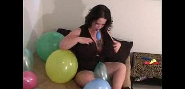 Fun with Balloons - Balloon Titjob